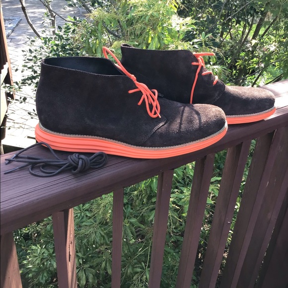 Cole Haan Other - Cole Haan EUC Lunar Grand Chukka Suede Ankle Boot Comfortable